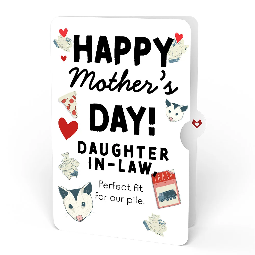 Lovepop Life Without You Is Trash Possums Mother’s Day Pop-Up Card and Sentiment Set for Daughter-in-law - Image 4