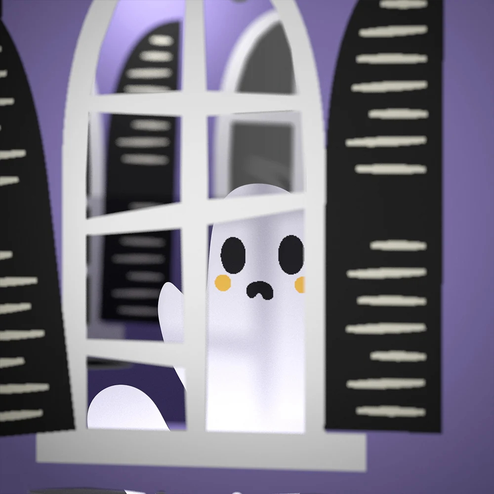 Lovepop Haunted House Halloween Light-Up Decor - Image 5