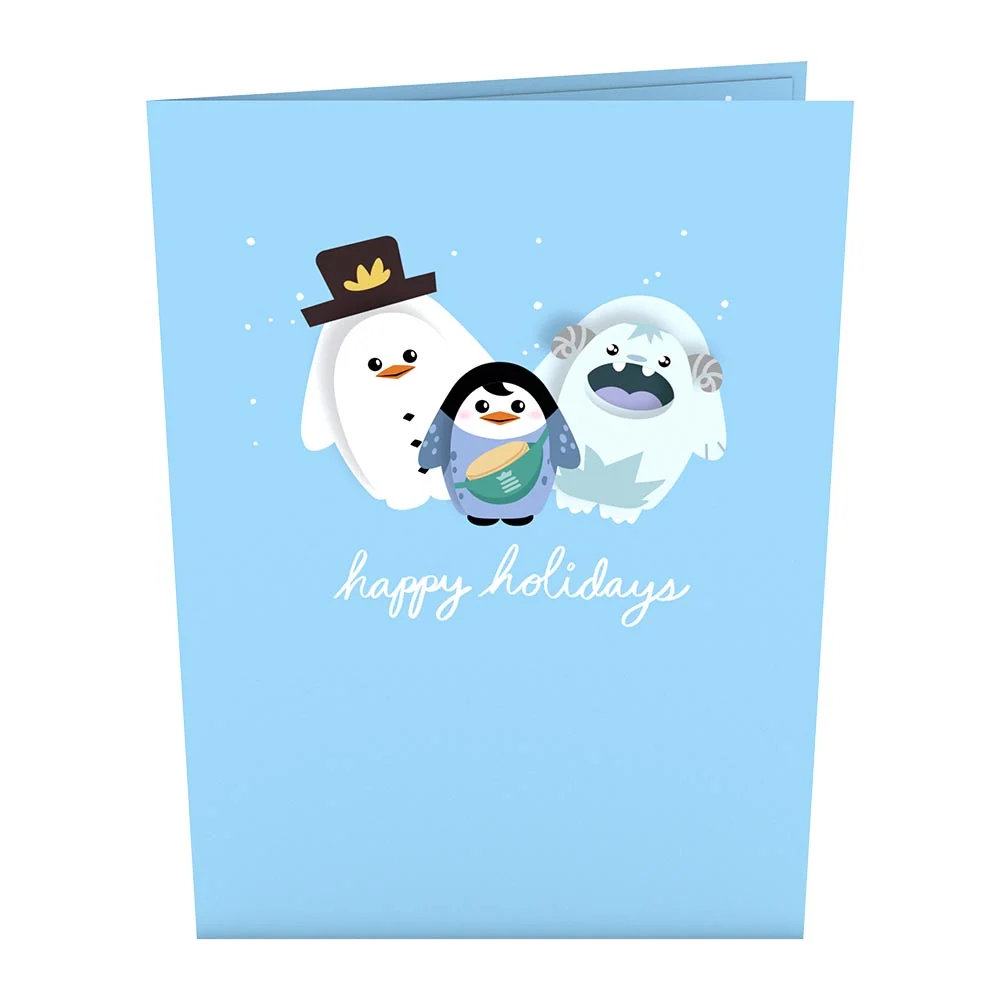 Lovepop Pancake the Penguin Card with Pop-Up Gift Toy - Image 5