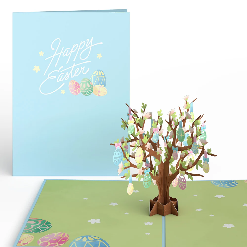 Lovepop Happy Easter Egg Tree Pop-Up Card