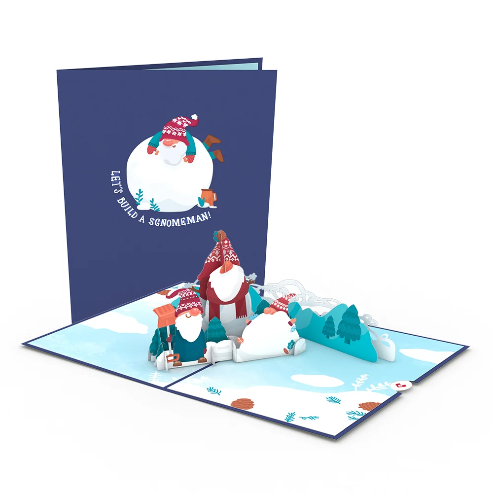 Lovepop Let's Build a Sgnomeman Pop-Up Card