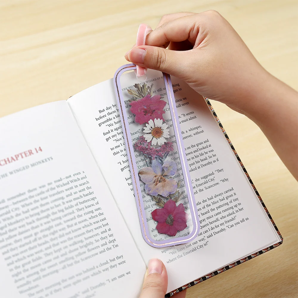 Lovepop Our Story Petal Pressed Bookmark Card