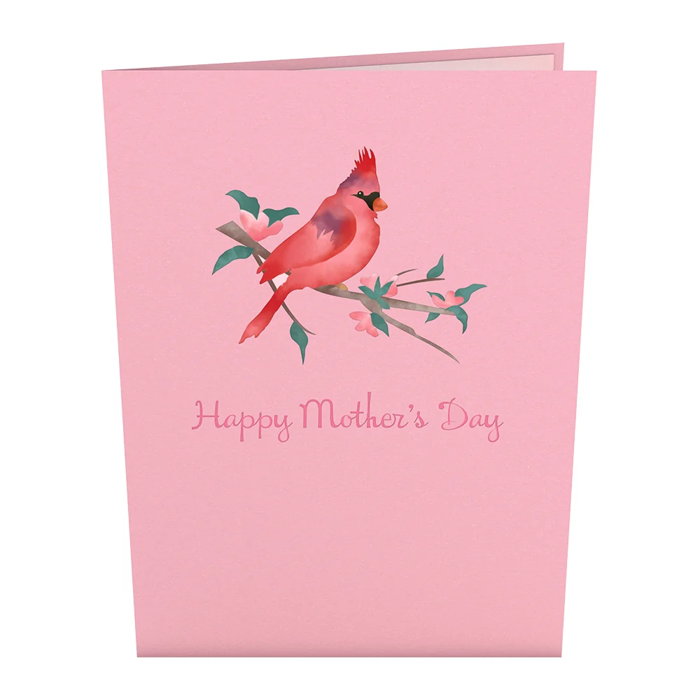 Lovepop Mother's Day Cardinal Pop-Up Card - Image 4