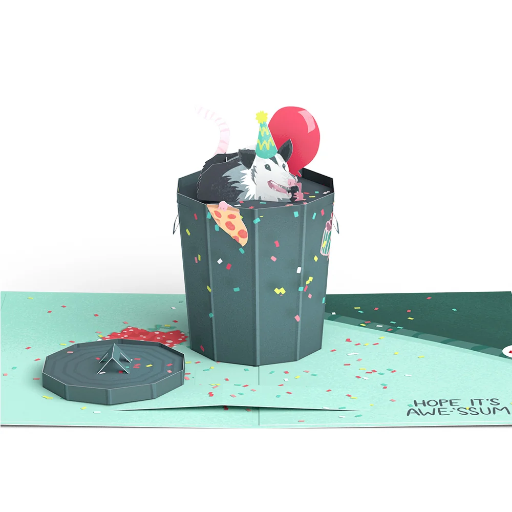 Lovepop Awe-ssum Possum Birthday Pop-Up Card - Image 5
