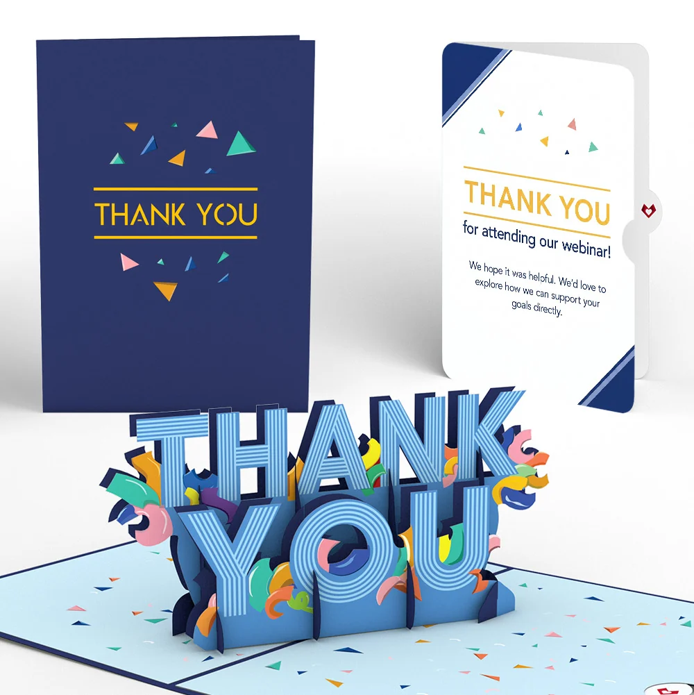 Lovepop Thank You Confetti Pop-Up Card and Exploring Your Goals Sentiment Set