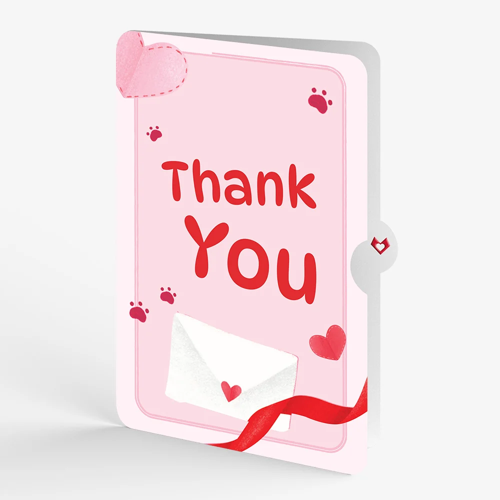 Lovepop Crafty Love Cat Thank You Pop-Up Card and Sentiment Set - Image 4
