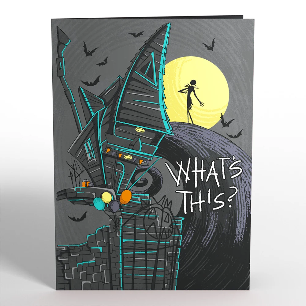 Lovepop Disney Tim Burton's The Nightmare Before Christmas Jack Skellington Birthday Pop-Up Card - Image 6