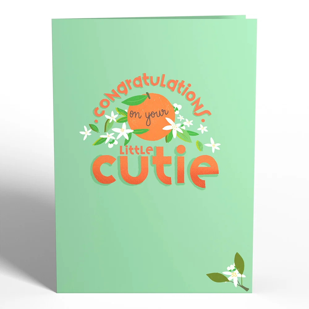 Lovepop Congratulations On Your Cutie New Baby Pop-Up Card - Image 4