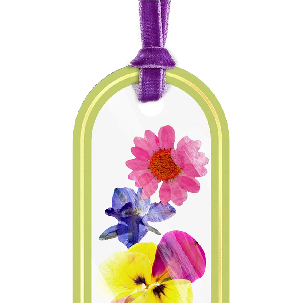Lovepop One for the Books Mother’s Day Petal Pressed Bookmark Card and Folk Art Bloom Sentiment Set for Mom - Image 3