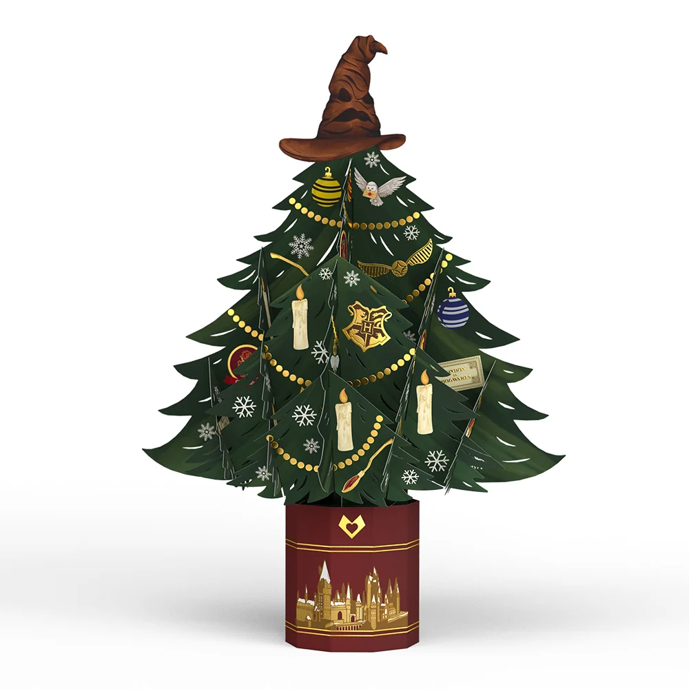 Lovepop Harry Potter Christmas Tree Pop-Up Bouquet Candle - Image 3