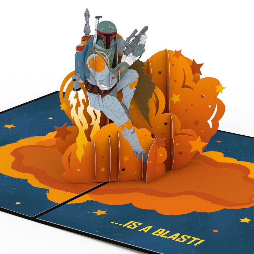 Lovepop Star Wars Boba Fett Father’s Day Pop-Up Card - Image 2