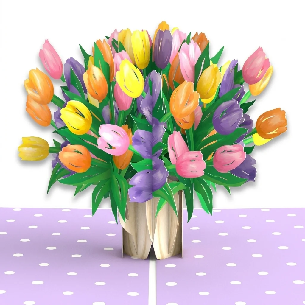 Lovepop Timeless Tulips Get Well Pop-Up Card and WebMD Escalated Sentiment Set - Image 3