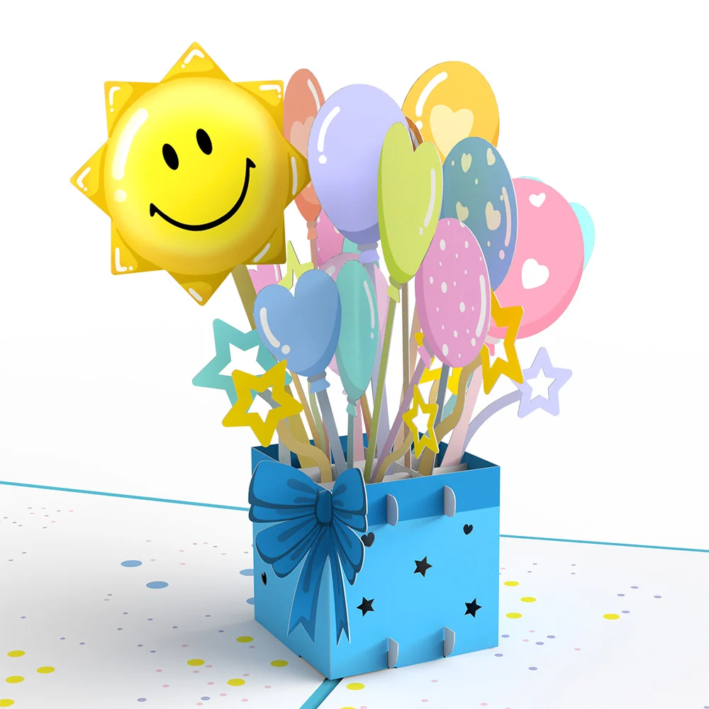 Lovepop Balloon Box Pop-Up Card - Image 2