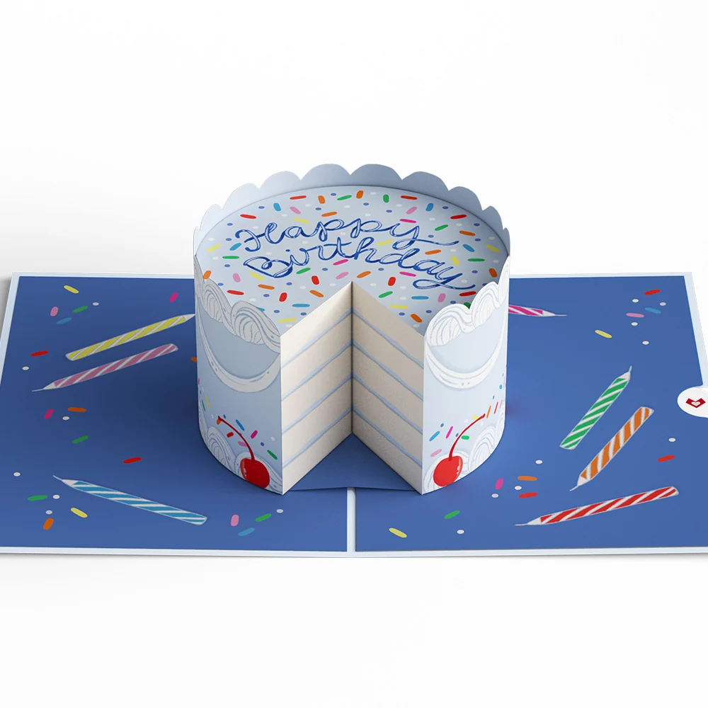 Lovepop Sprinkled with Love Birthday Cake Pop-Up Card - Image 3