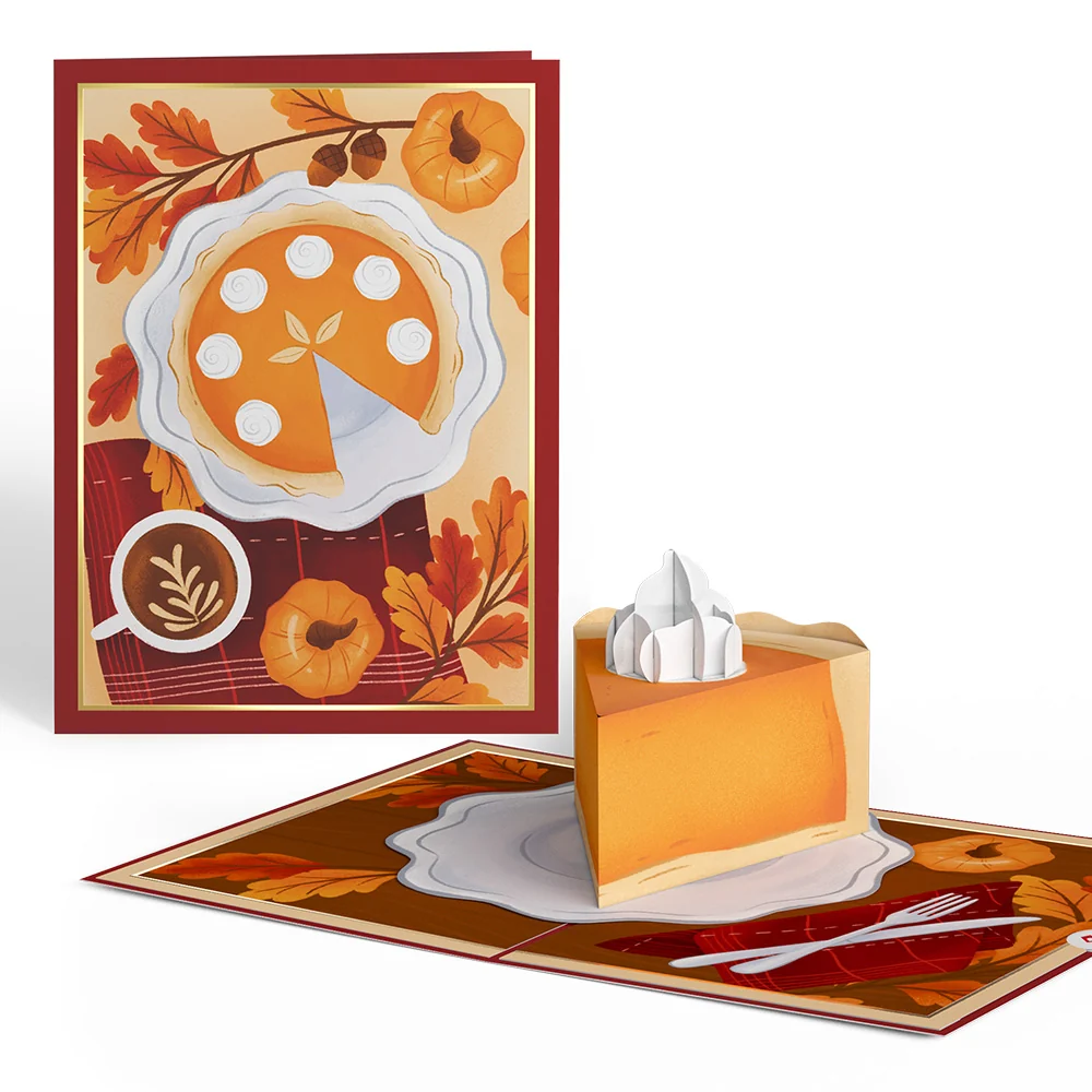 Lovepop Pumpkin Pie Pop-Up Card Coffee