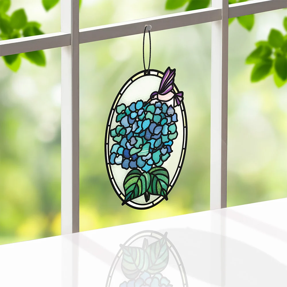 Lovepop Happy Mother's Day Hydrangeas Suncatcher Card