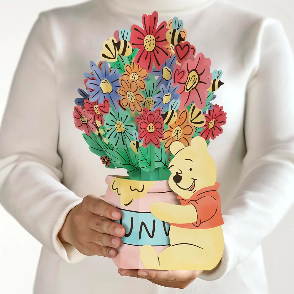 Lovepop Disney's Winnie the Pooh Flower Buds Bouquet Vase