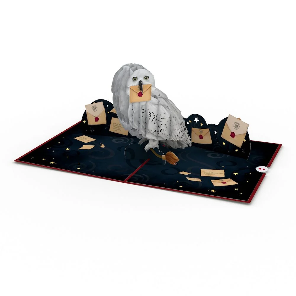 Lovepop Harry Potter Hedwig Birthday Pop-Up Card & Flower Buds Bouquet Bundle - Image 9