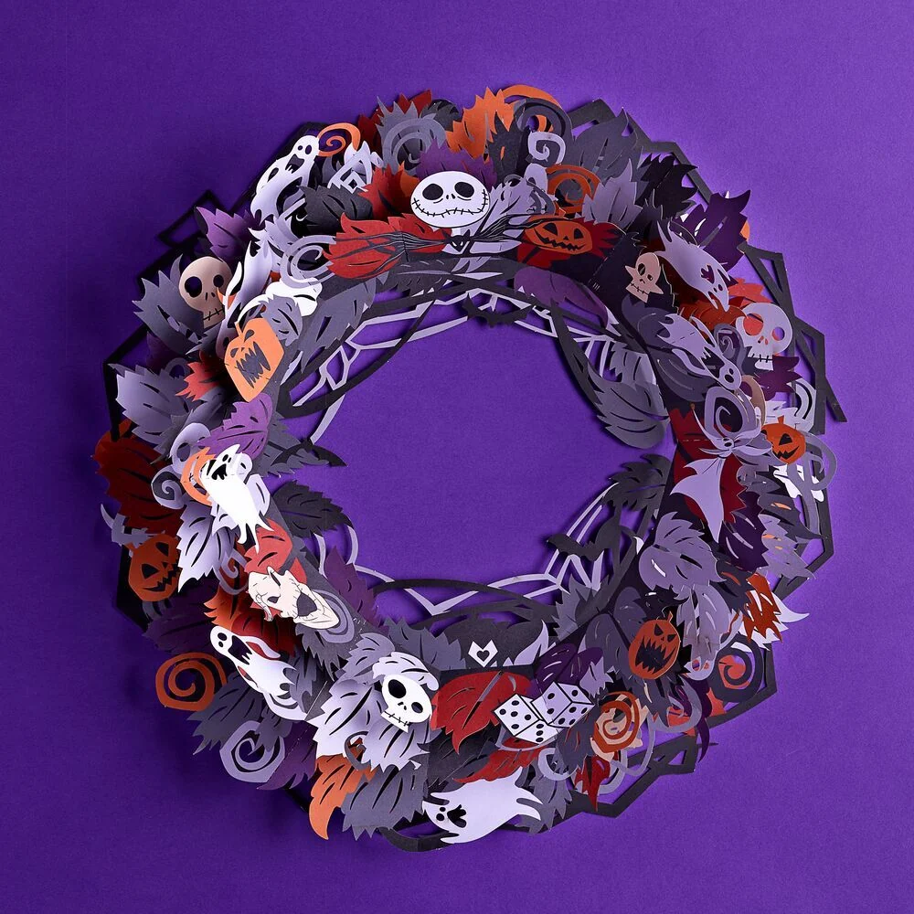 Lovepop Disney Tim Burton's The Nightmare Before Christmas Halloween Wreath