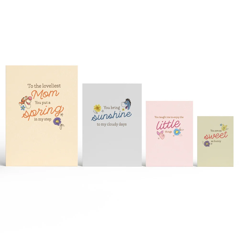 Lovepop Disney's Winnie the Pooh Bee-autiful Mother's Day 4-in-1 Nesting Card - Image 2