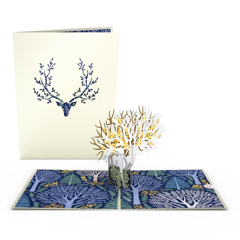 Lovepop Surreal Deer Pop-Up Card