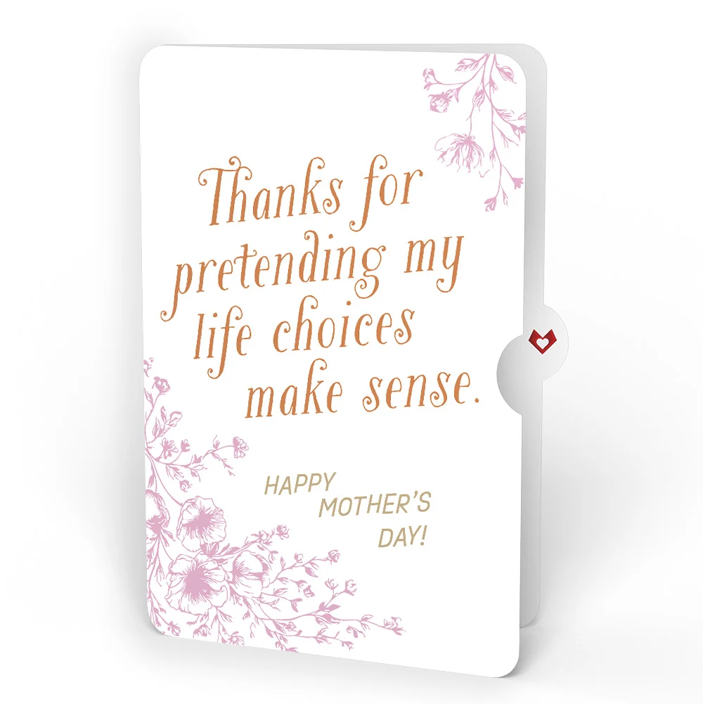 Lovepop Stitched with Love Mother’s Day HeartFelt Charm Card and Sentiment Set for Mom - Image 4