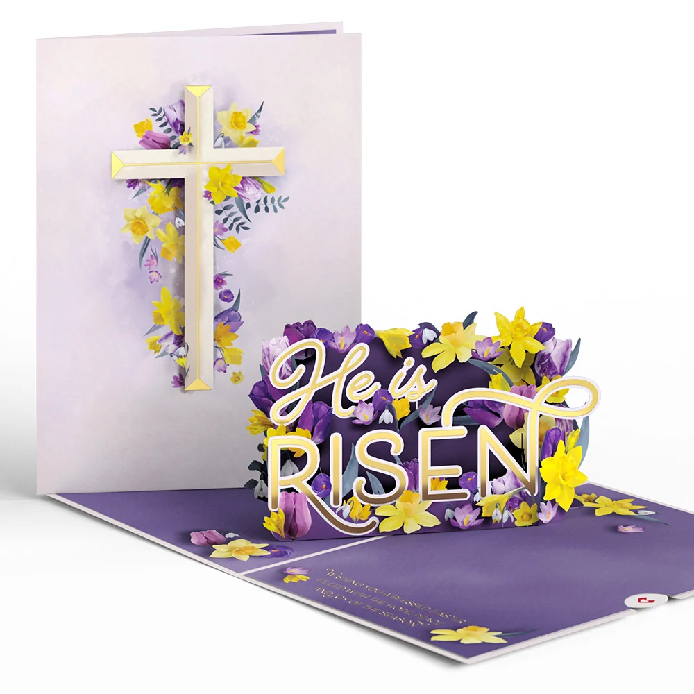 Lovepop Easter He is Risen Pop-Up Card