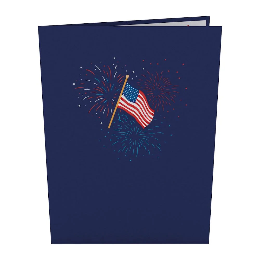 Lovepop Americana Basket Pop-Up Card - Image 4