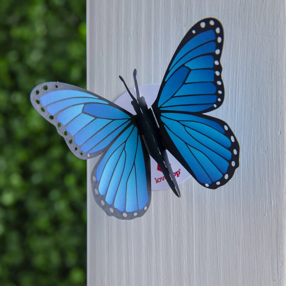 Lovepop Stickerpop: Blue Morpho Butterfly (5-Pack) - Image 5