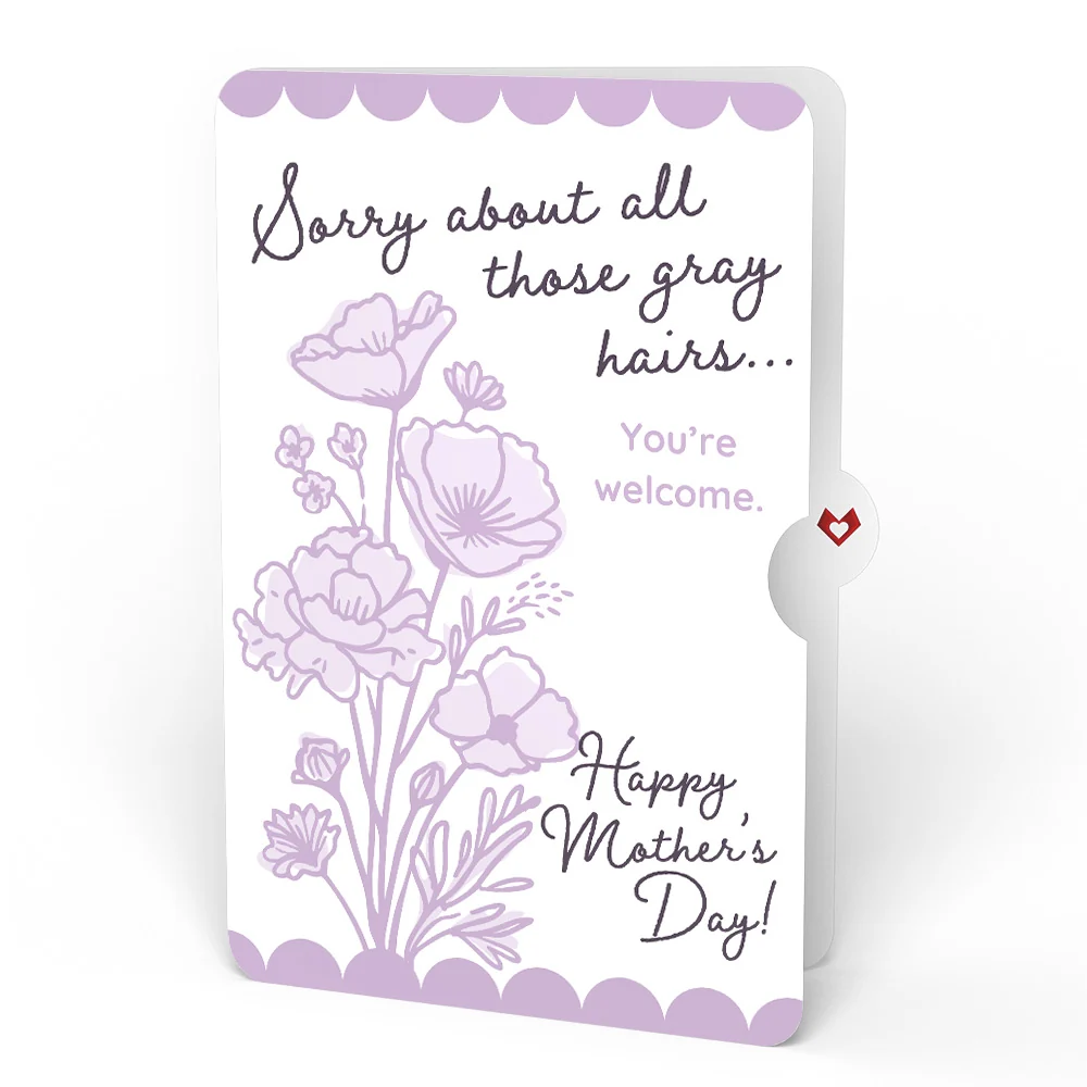 Lovepop Gilded Daffodil Mother’s Day Luxe Bouquet and Vintage Lavender Floral Sentiment Set for Mom Vase - Image 4