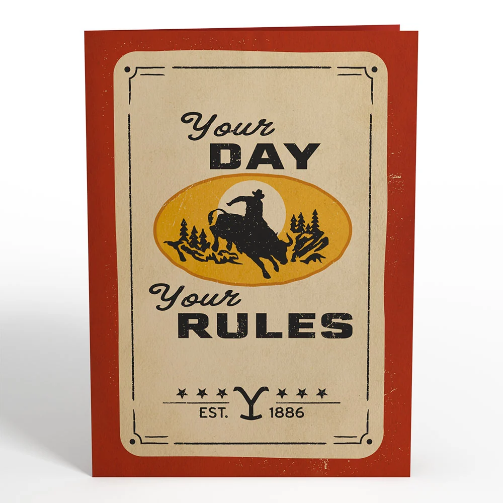 Lovepop Yellowstone Hell of a Birthday Pop-Up Card - Image 5