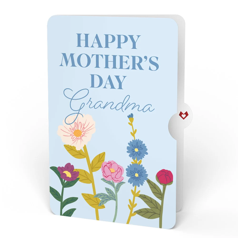 Lovepop Wildflower Mother's Day Bouquet and Sentiment Set for Grandma Vase - Image 4