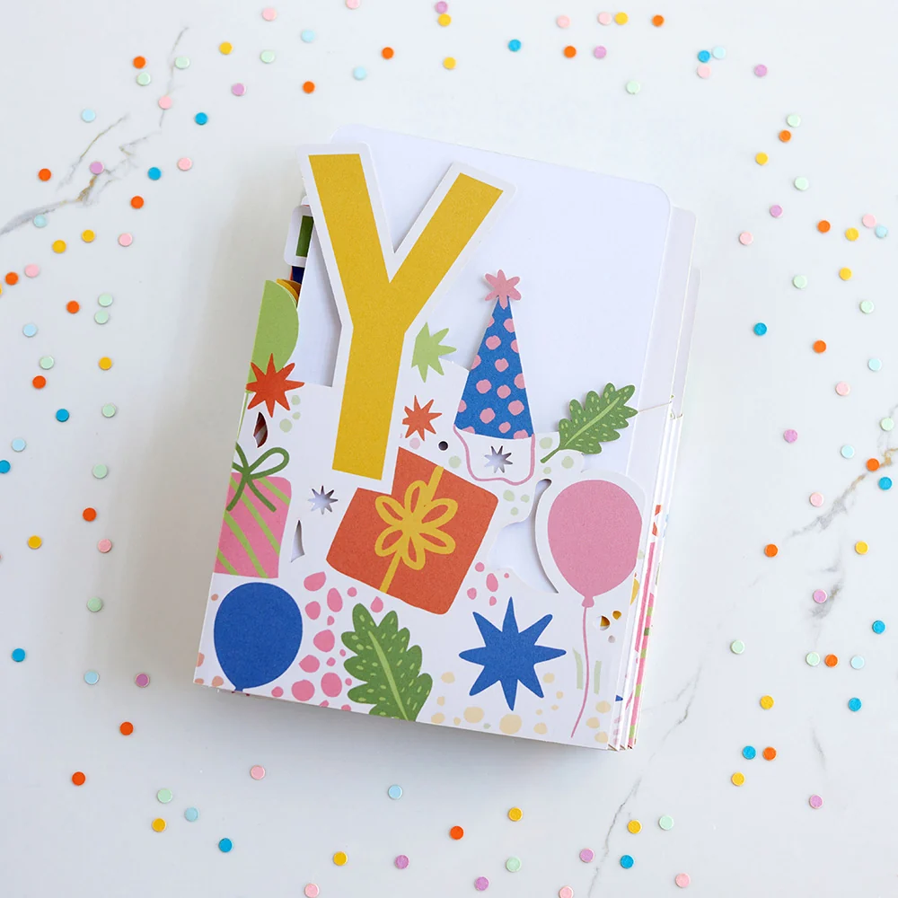 Lovepop Happy Birthday Loooooong Card (Expands to 2 feet) - Image 4