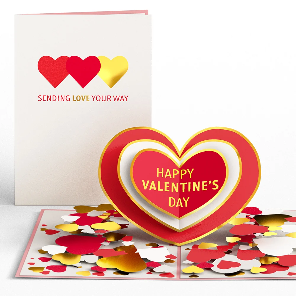 Lovepop Sending Love Valentine's Day Pop-Up Card