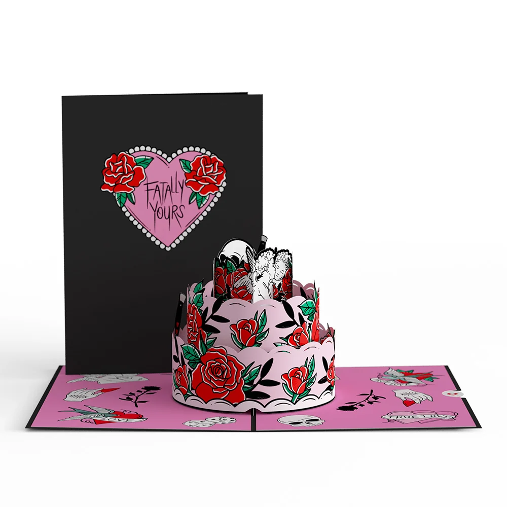 Lovepop Fatally Yours Pop-Up Card