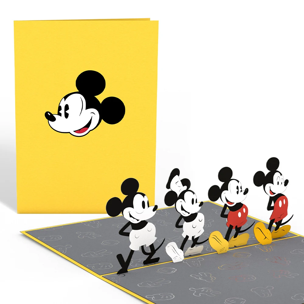 Lovepop Disney’s Mickey Mouse Through the Years Pop-Up Card