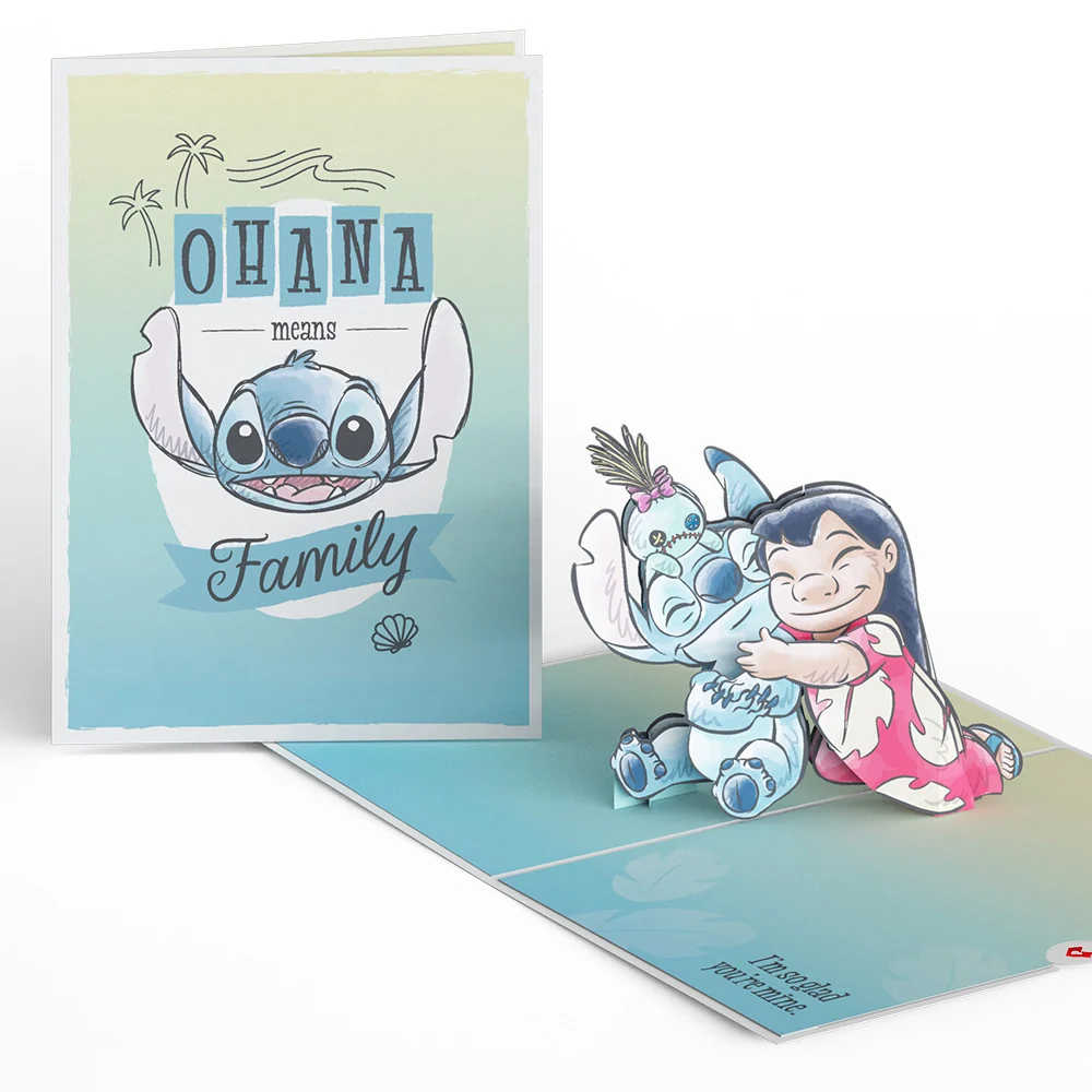 Lovepop Disney’s Lilo & Stitch ‘Ohana Means Family’ Pop-Up Card
