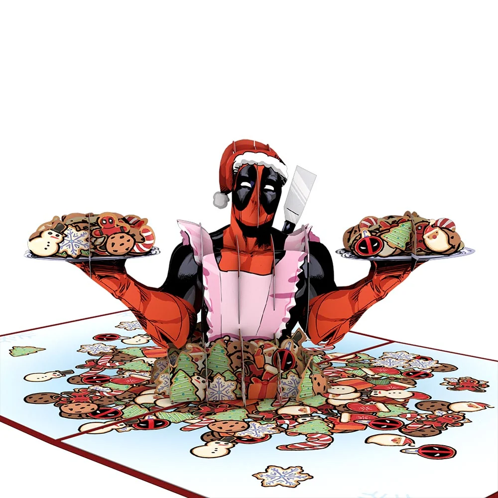Lovepop Marvel's Deadpool: Merry Whatever Pop-Up Card - Image 2