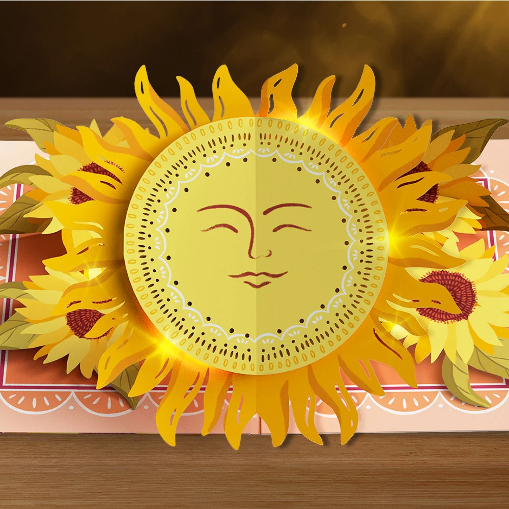 Lovepop You Are My Sunshine Music and Lights Pop-Up Card - Image 2