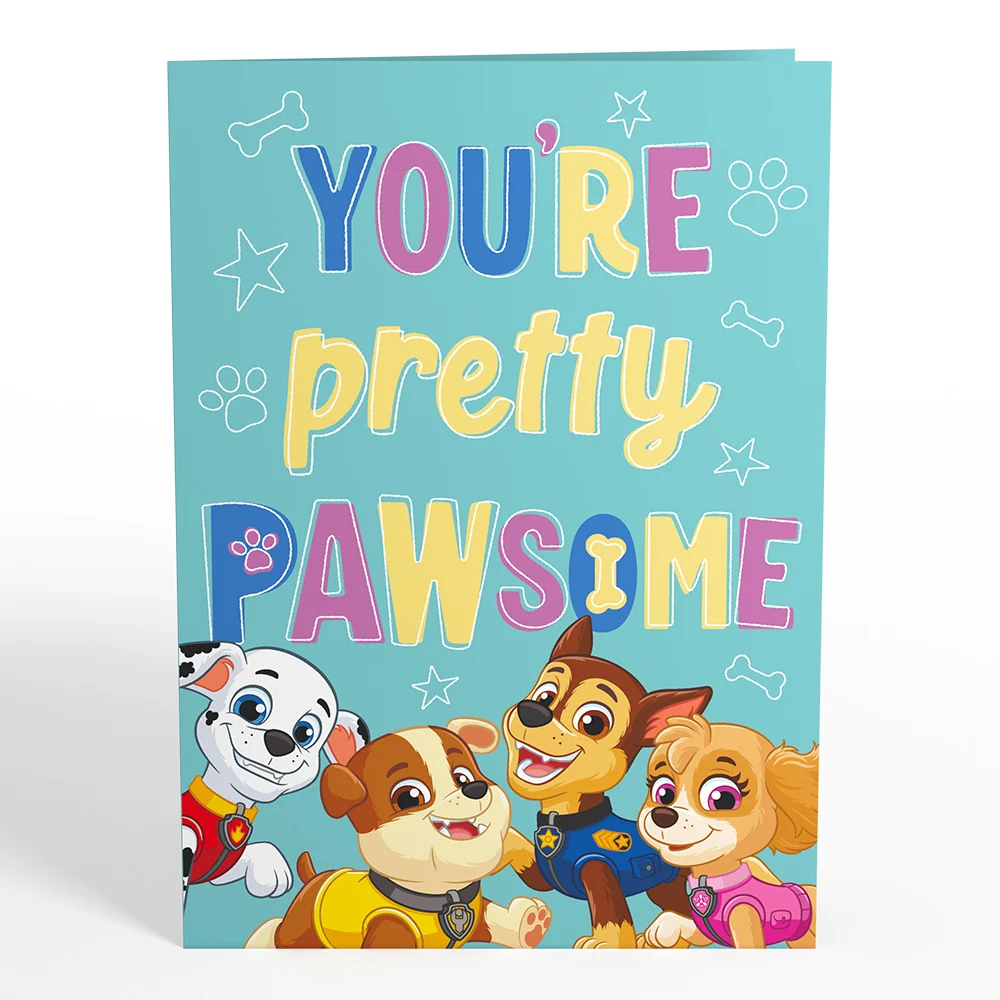 Lovepop PAW Patrol You're PAWsome Pop-Up Card - Image 4