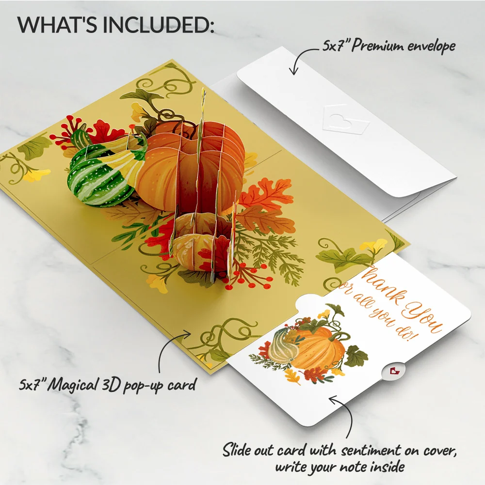 Lovepop Fall is in the Air Thank You Pop-Up Card and Sentiment Set - Image 2