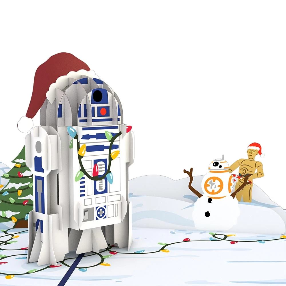 Lovepop Star Wars Festive R2-D2 Pop-Up Card - Image 2