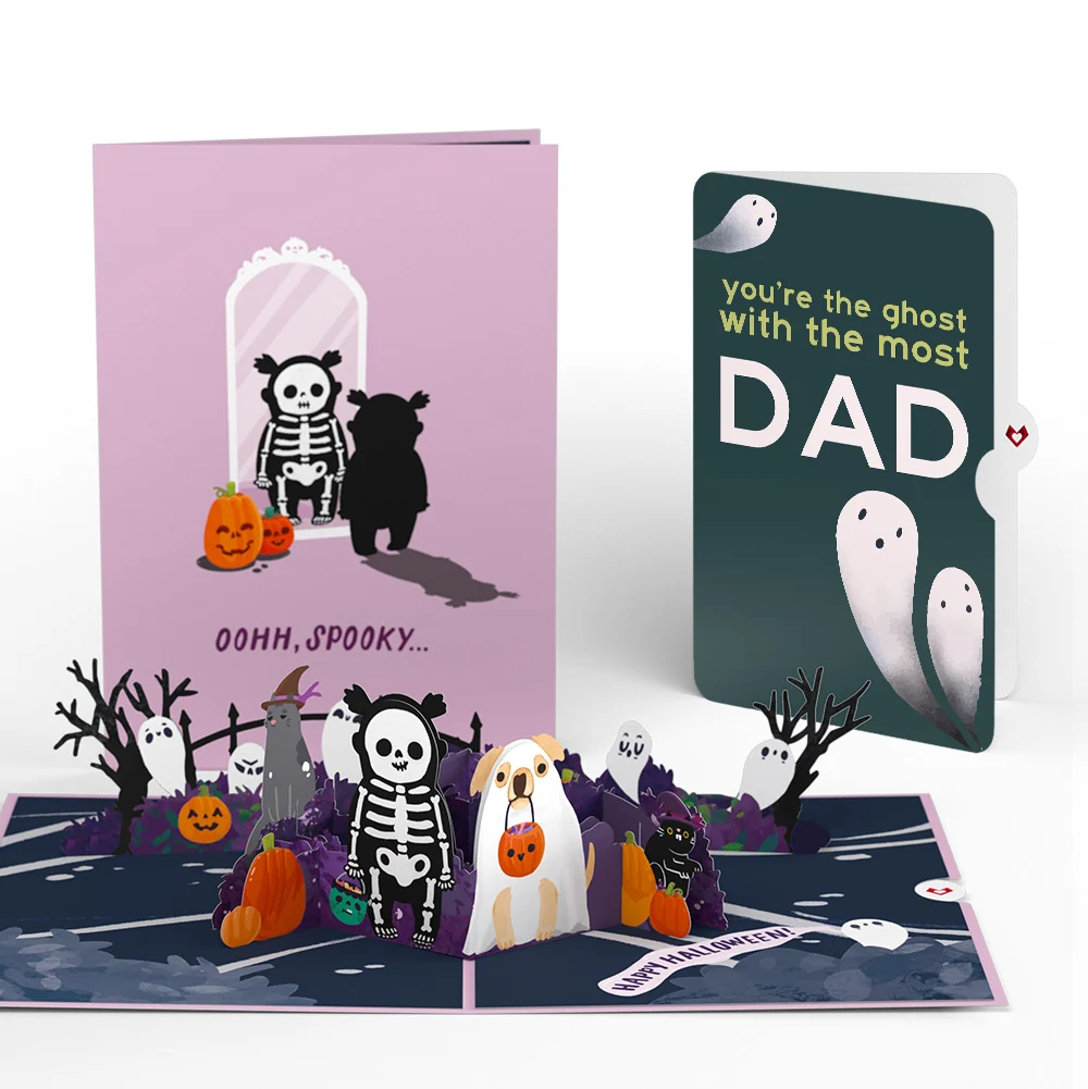 Lovepop 'Oohh, Spooky' Halloween Pop-Up Card and Sentiment Set for Dad