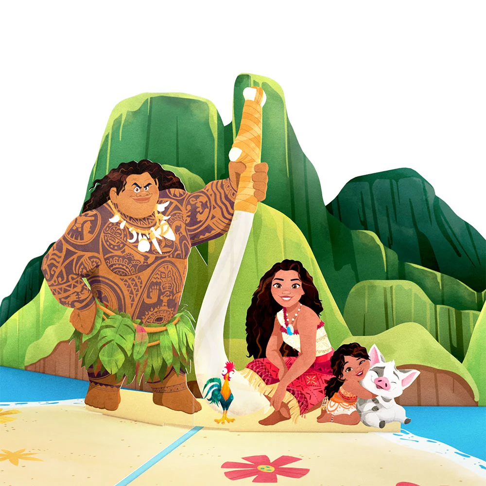 Lovepop Disney's Moana 2 Epic Birthday Pop-Up Card - Image 2