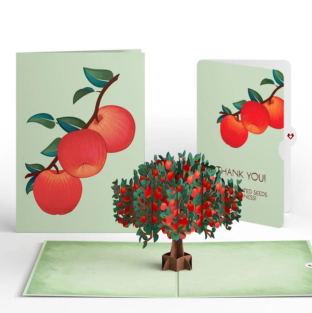 Lovepop Apple Tree Thank you Pop-Up Card and Sentiment Set