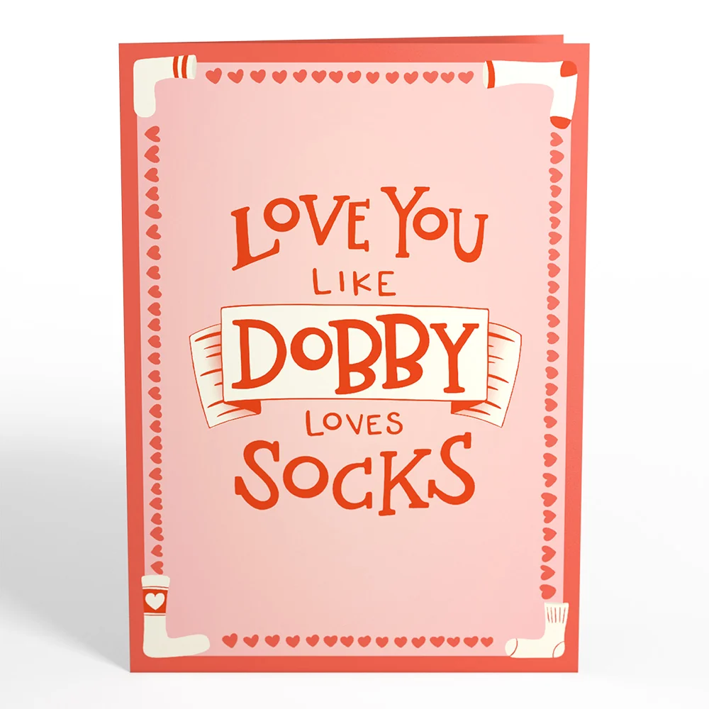 Lovepop Harry Potter Dobby Valentine’s Day Pop-Up Card - Image 5