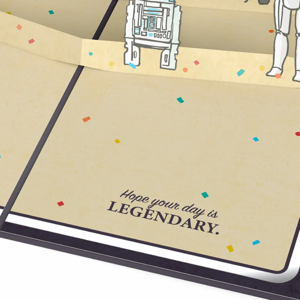 Lovepop Star Wars Vintage Birthday Pop-Up Card - Image 3