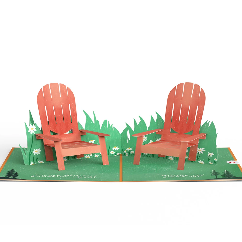 Lovepop Wishing We Were Together Pop-Up Card Chair - Image 5
