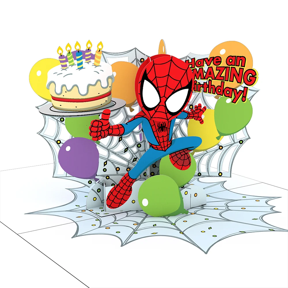 Lovepop Playpop Card: Marvel's Spider-Man Amazing Birthday - Image 2