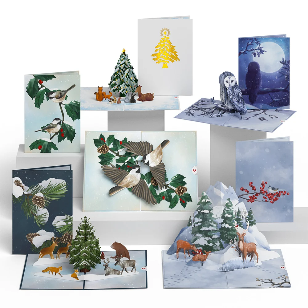 Lovepop Winter Woodland 5-Pack